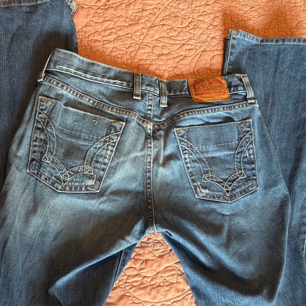 Lucky Brand Blue Denim Jeans with Red Tag